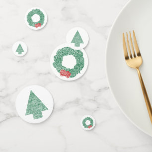 Christmas Scribbles Confetti
