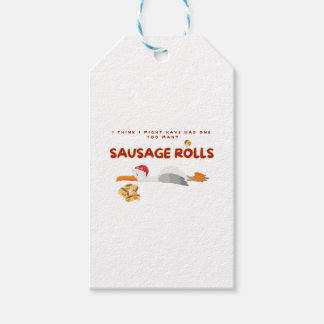Christmas Seagulls - Too Many Sausage Rolls  Gift Tags