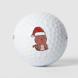 Christmas Seal Golf Balls