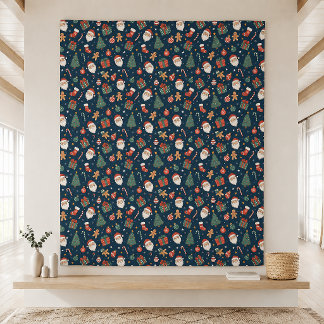 Christmas Seamless Pattern Blanket