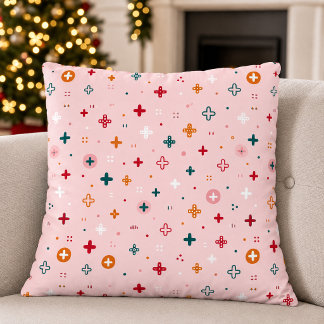 Christmas Seamless Pattern Pillow