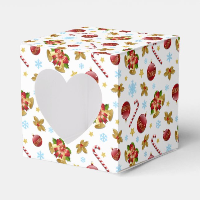 Christmas Season  Favour Box (Front Side)