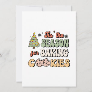Christmas Season for Baking Cookies Invitation