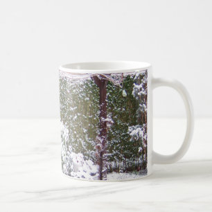 Christmas Season, Snow in the garden Coffee Mug