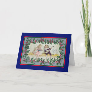Christmas Serenade - Vintage Card