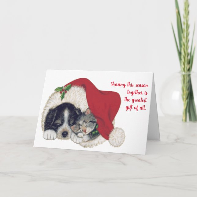 Christmas Sharing Holiday Card (Front)