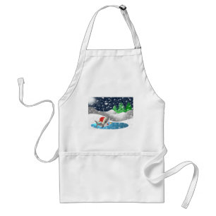 Christmas Shark Standard Apron