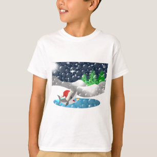 Christmas Shark T-Shirt