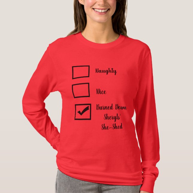 Christmas Shed Shirts (Front)