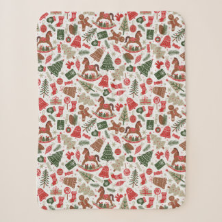 Christmas Sherpa Blanket