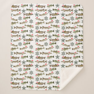 Christmas, sherpa blanket