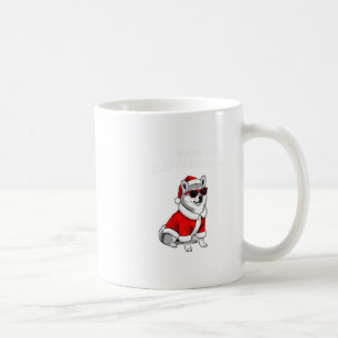 Christmas Shi Inu Funny Santa Dog Cute Holiday Des Coffee Mug