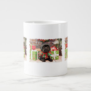 Christmas - Shih Tzu - Lily Large Coffee Mug