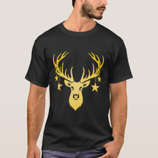 Christmas Shirt_ Christmas Buffalo Plaid Reindeer  T-Shirt