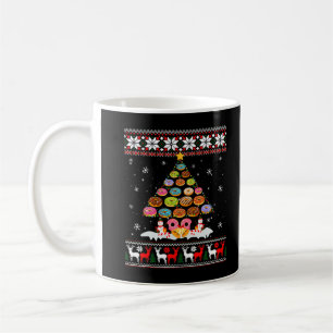 Christmas Shirt Doughnut Tree Funny Pyjamas Gift U Coffee Mug