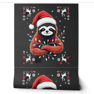 Christmas Shirt for Sloth Lover Gift Santa Buffalo Wallpaper