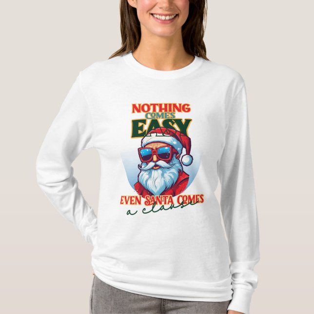 Christmas Shirt | Funny Santa Clause  (Front)