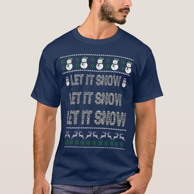 Christmas Shirt - Holidays Jingle Design (Front)