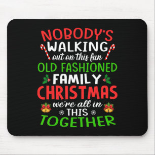 Christmas Shirt Mouse Pad
