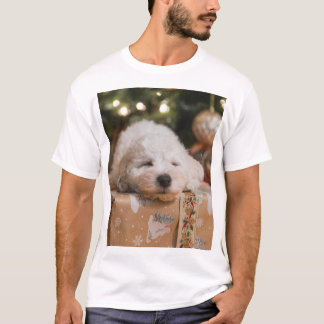 Christmas Shirt with Cute Dog Design