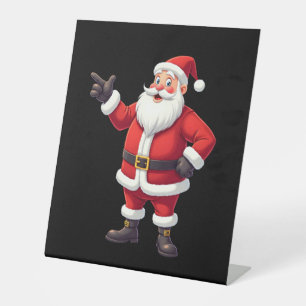 Christmas Shirts for Boys Kids Dabbing Santa Xmas Pedestal Sign