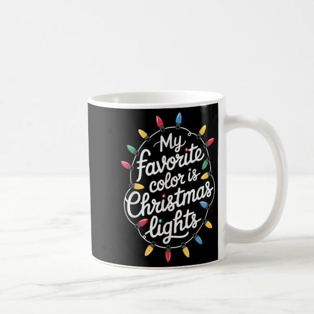 Christmas Shirts Merry And Bright Shirt Funny Xmas Coffee Mug (Right)