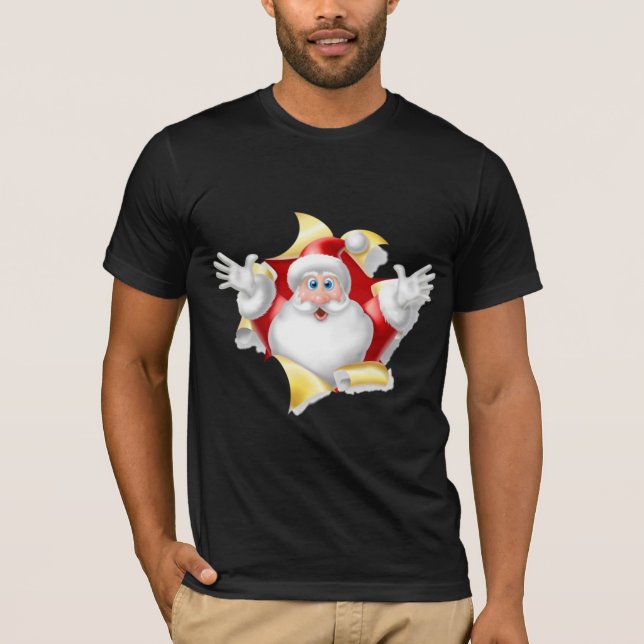 christmas shirts - Santa Claus Christmas T-shirt (Front)