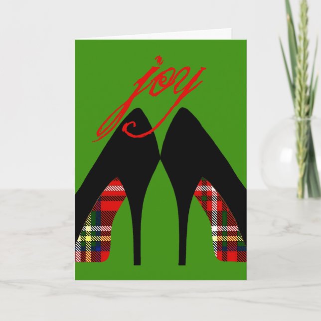 Christmas Shoes Card (Front)