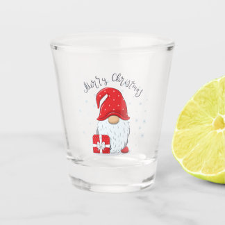 Christmas Shot Glass | Christmas Gnome