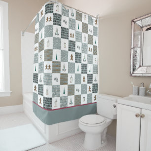Christmas Shower Curtain