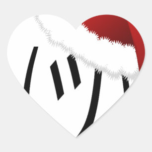 christmas shrug emoji heart sticker