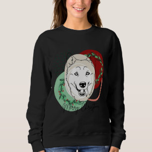 Christmas Siberian Husky Sweatshirt