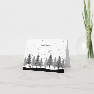Christmas silent night card