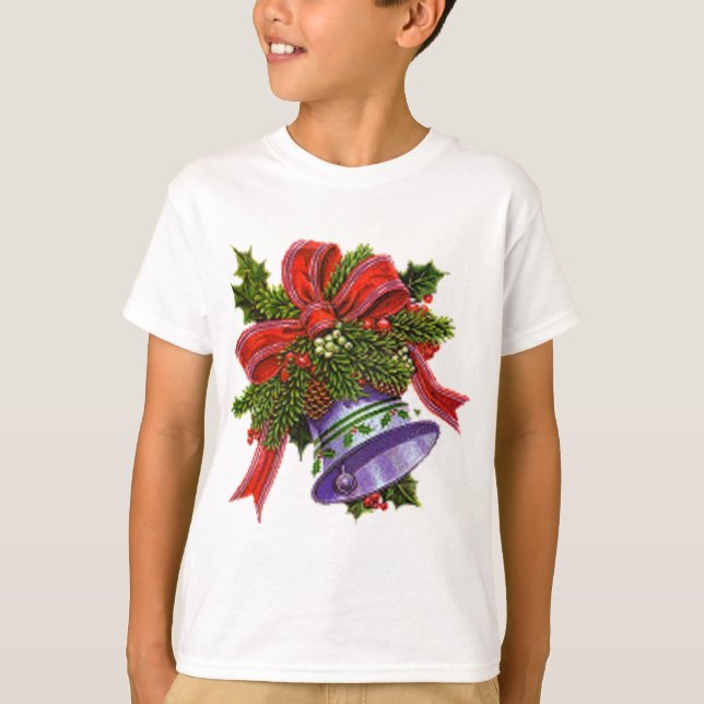 Christmas Silver Bell T-Shirt (Front)