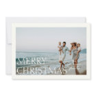 Christmas Simplicity Photo Holiday Card