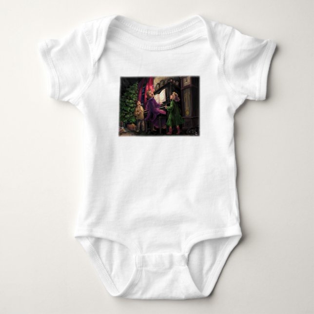 Christmas Sing Along Baby Bodysuit (Front)
