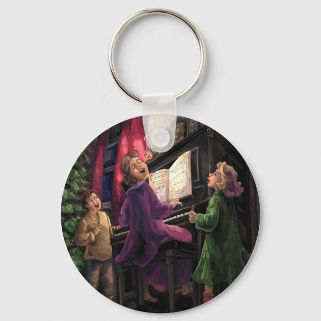 Christmas Sing Along Key Ring (Front)