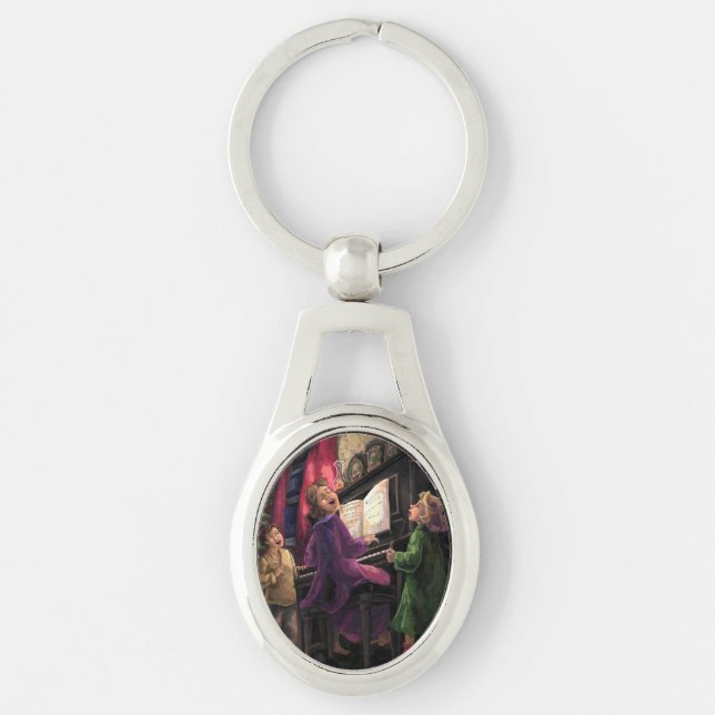 Christmas Sing Along Key Ring (Front)