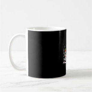 Christmas Skeleton Creepy Dancing Coffee Mug