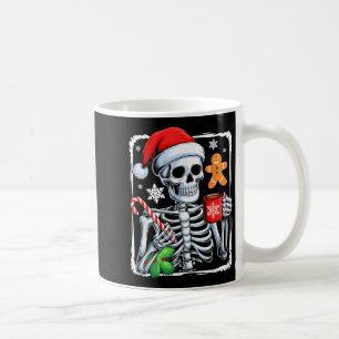 Christmas Skeleton Hot Chocolate Funny Xmas Men Wo Coffee Mug