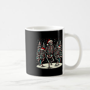 Christmas Skeletons - Vintage Halloween Costume Coffee Mug