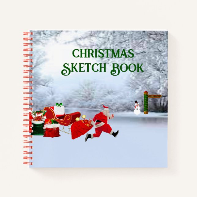 Christmas Sketch Book (Front)