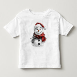 Christmas Sketch Poster Toddler T-Shirt
