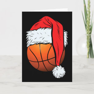 Christmas Sketll Ll Santa Hat Xmas Boys Men Sport Card