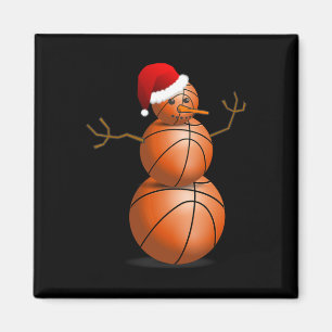 Christmas Sketll Shirt - Sketll Snowman  Magnet