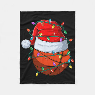 Christmas Sketll Xmas Santa Sports Hat Ll Kids Boy Fleece Blanket