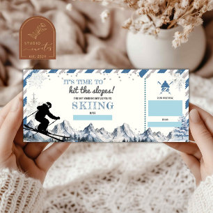 Christmas Skiing Holiday Gift Voucher