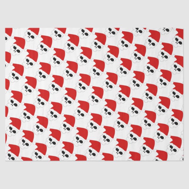 Christmas Skulls Tissue Paper (Front)
