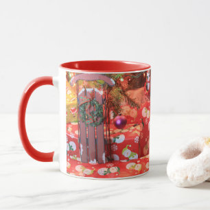 Christmas Sled Coffee Mug (Cup)