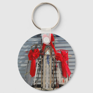 Christmas Sleds Key Ring